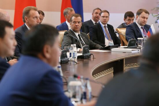 Визит премьер-министра РФ Д. Медведева в Казахстан