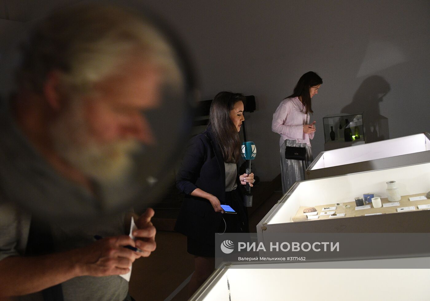 Открытие выставки "Тайны московских подземелий"