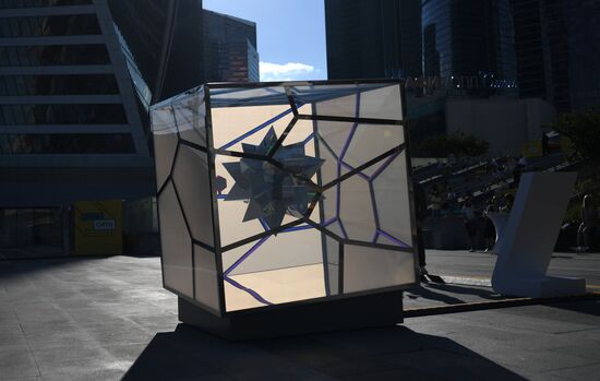 Открытие паблик-арт объекта "I Эпизод" в рамках VIII ежегодной выставки современного искусства Lexus Hybrid Art