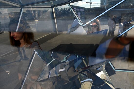 Открытие паблик-арт объекта "I Эпизод" в рамках VIII ежегодной выставки современного искусства Lexus Hybrid Art