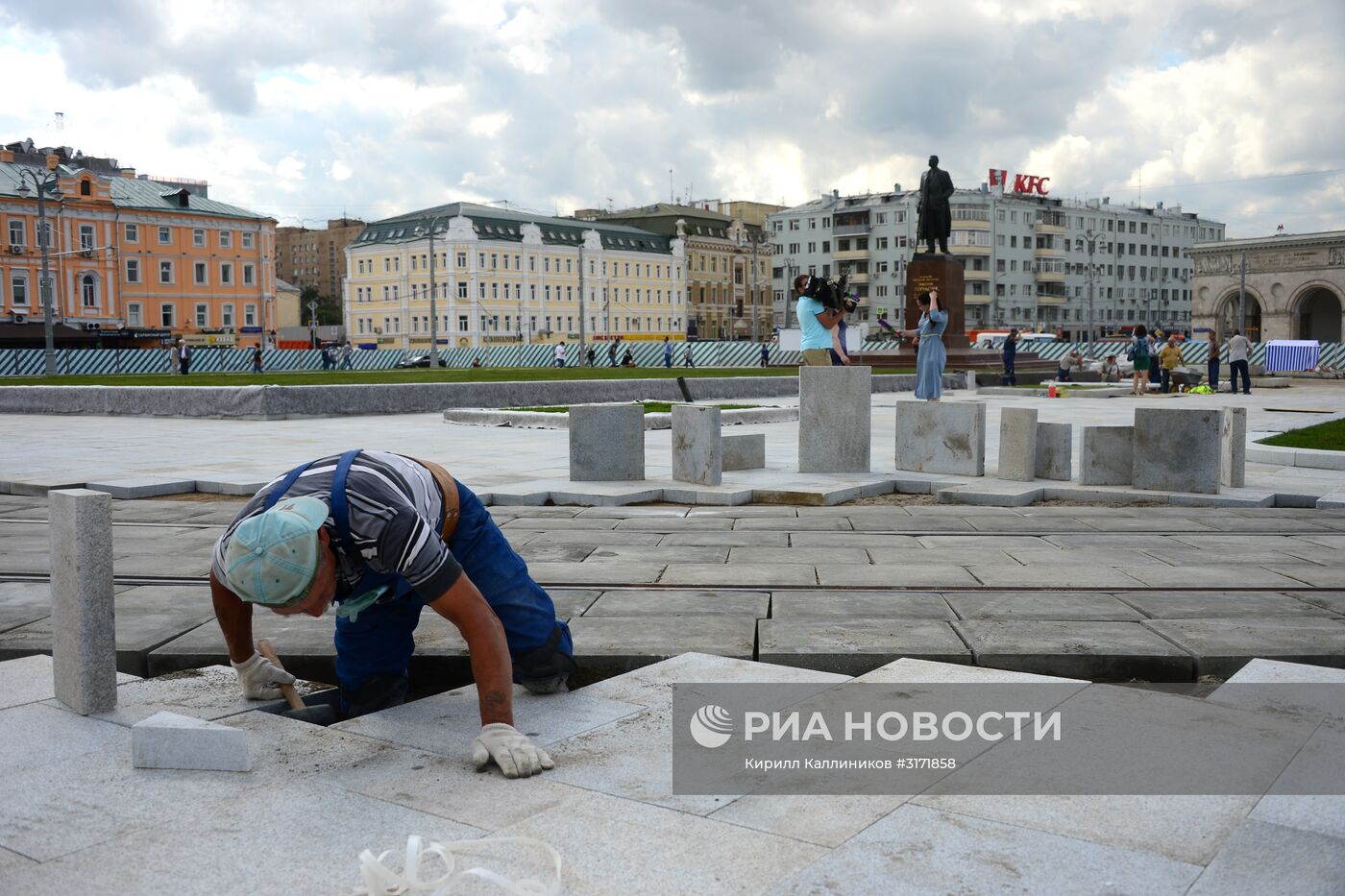 Реконструкция площади Тверская Застава