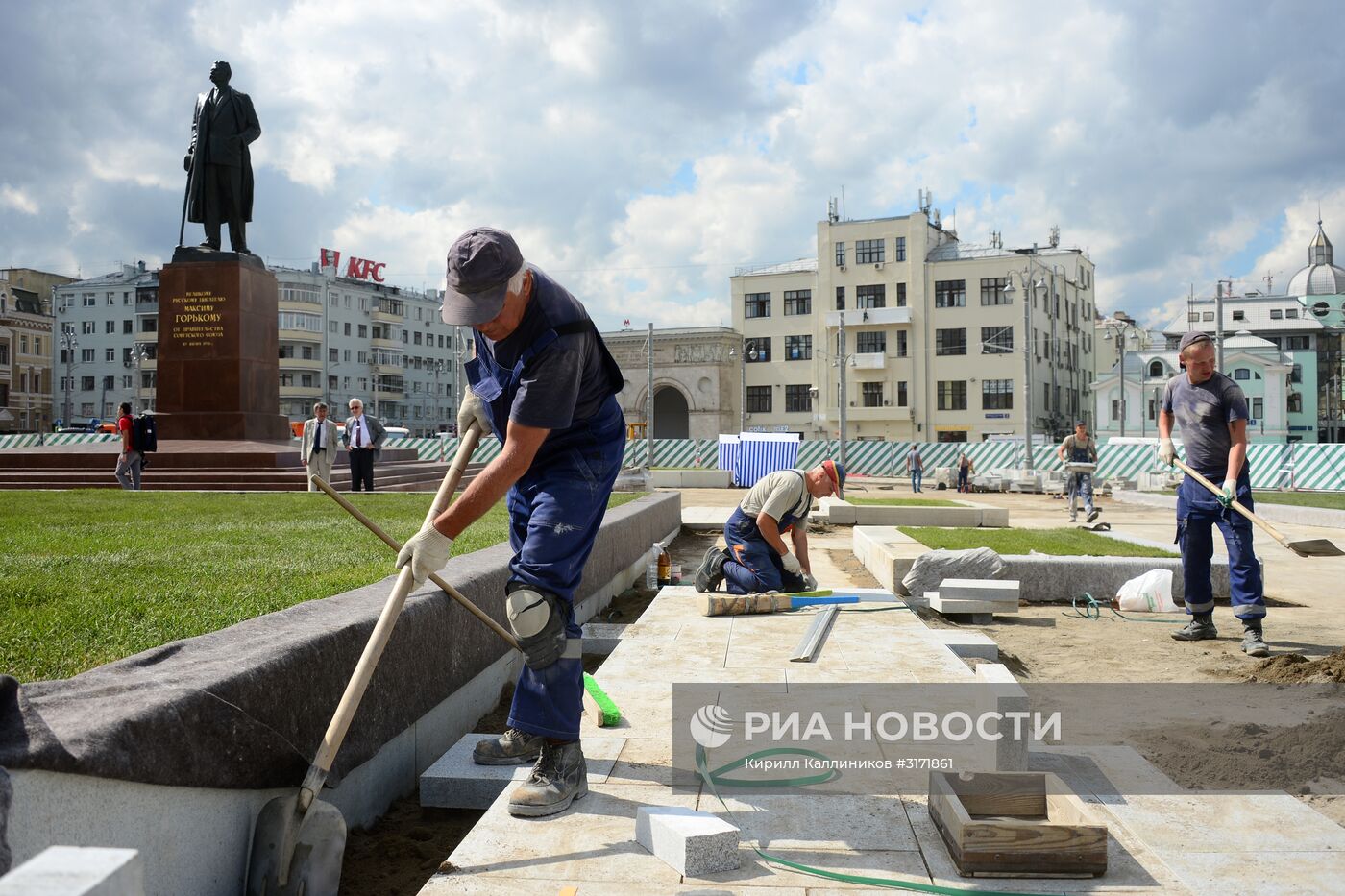 Реконструкция площади Тверская Застава