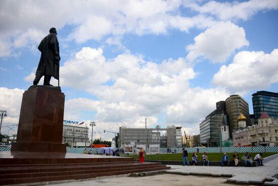 Реконструкция площади Тверская Застава