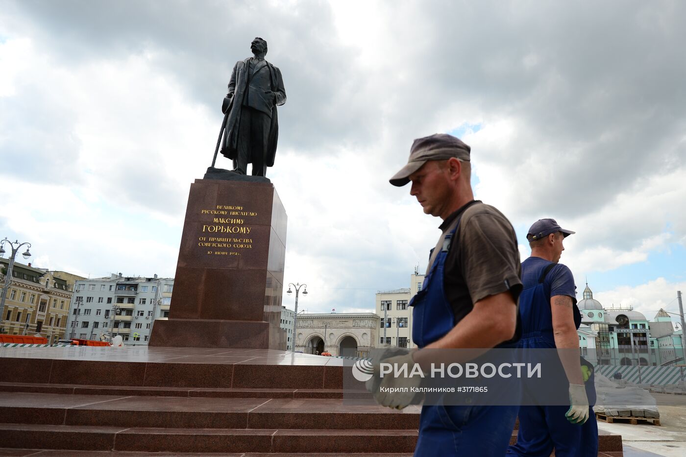 Реконструкция площади Тверская Застава