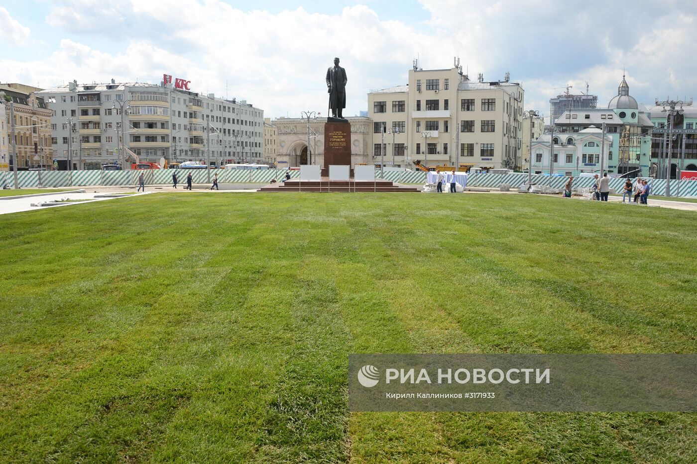 Реконструкция площади Тверская Застава