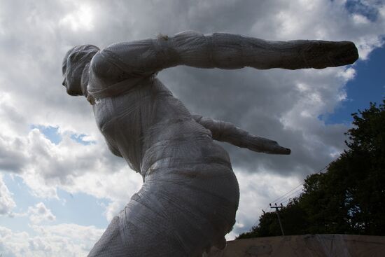 Производство арт-объектов для празднования Дня города Москвы