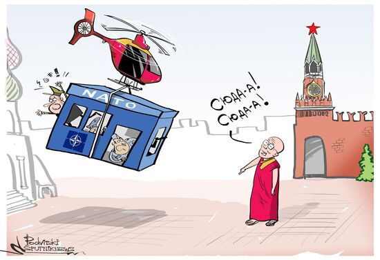 Далай-лама XIV заявил, что мечтает о том, чтобы штаб-квартира НАТО переехала в Москву