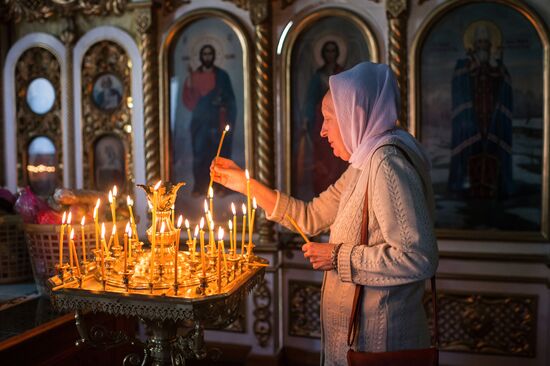 Праздник Преображения Господня в городах России