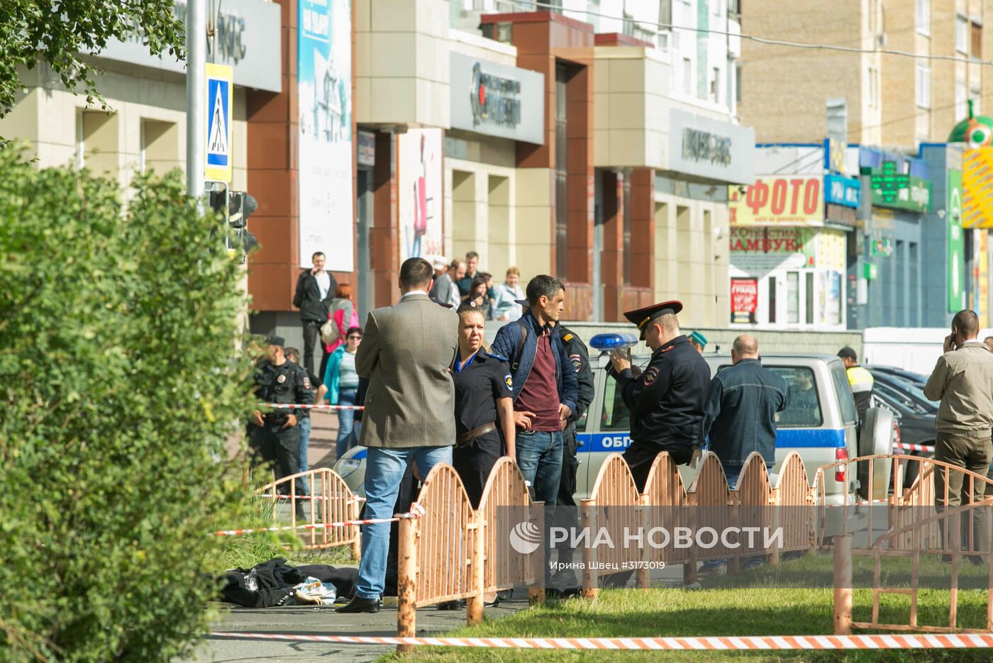 Нападение на прохожих в Сургуте