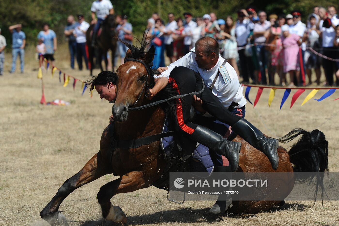 Казачий праздник в Ростовской области