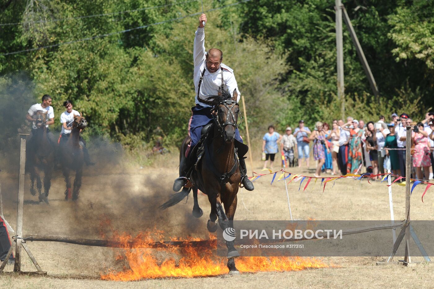 Казачий праздник в Ростовской области