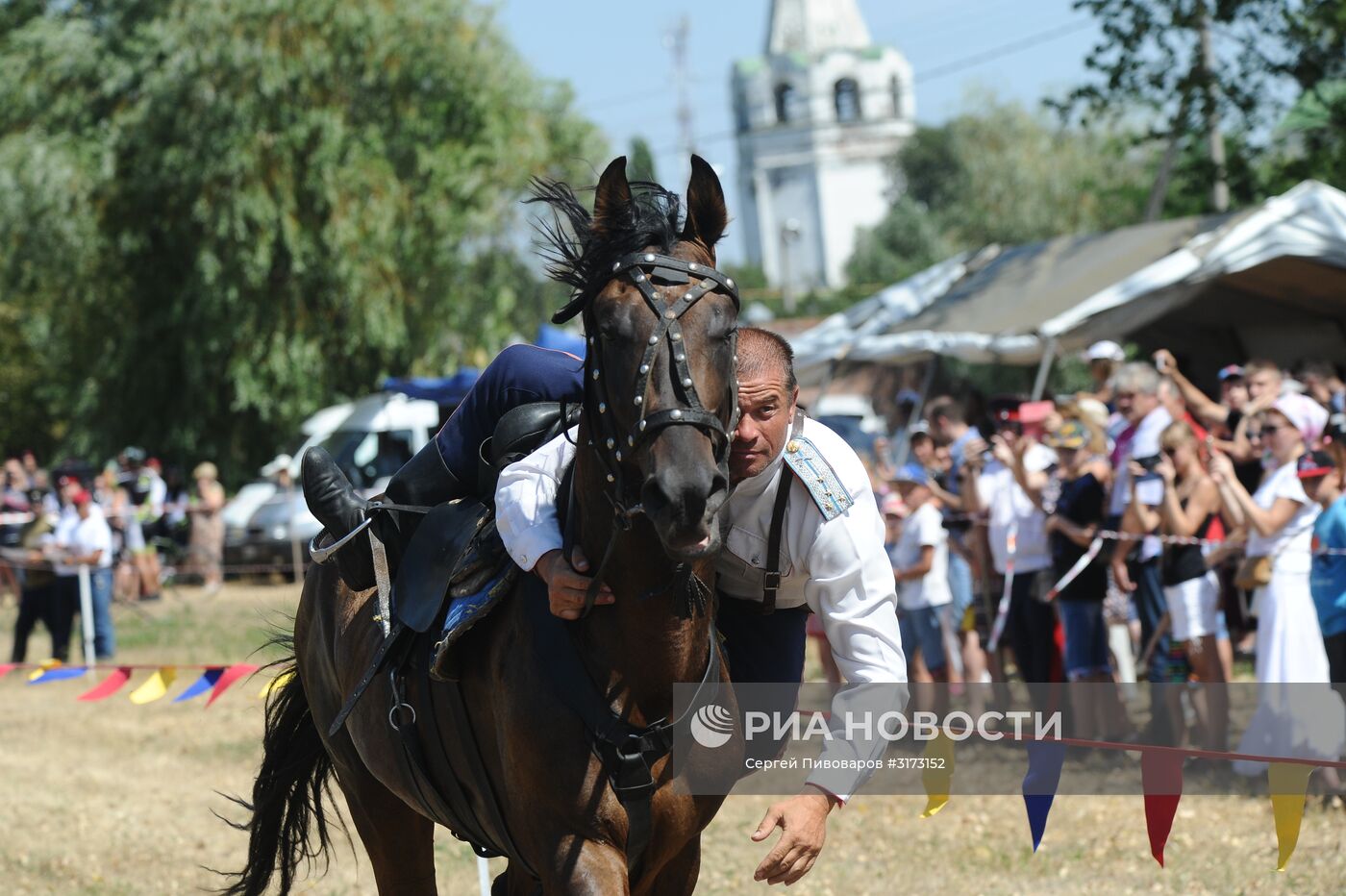 Казачий праздник в Ростовской области