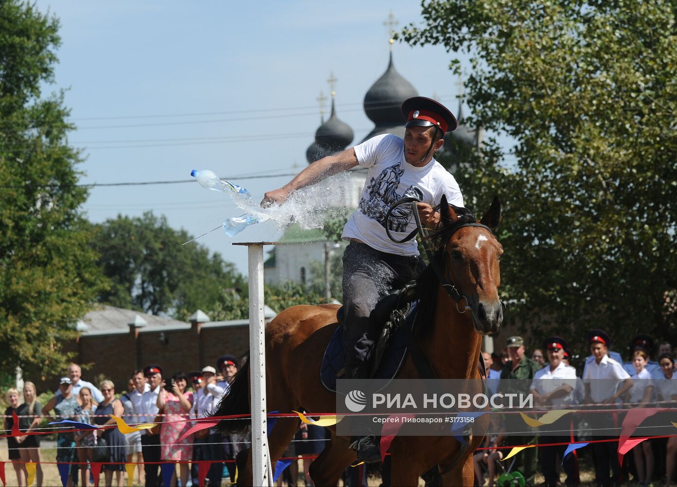 Казачий праздник в Ростовской области