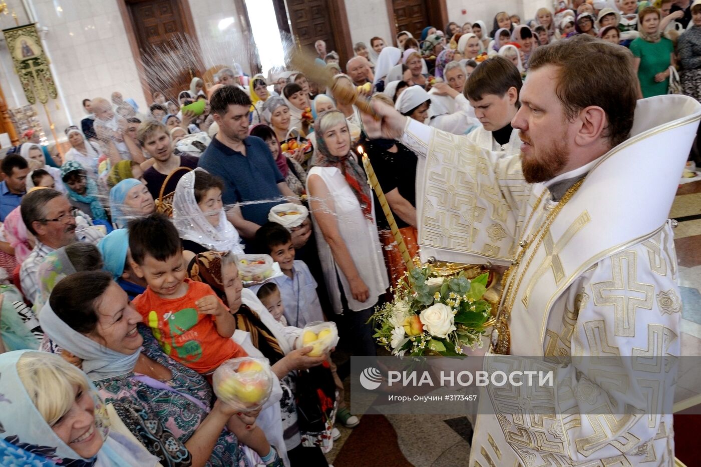 Праздник Преображения Господня в городах России