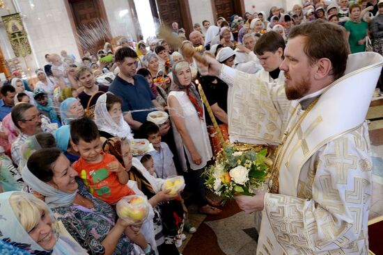 Праздник Преображения Господня в городах России