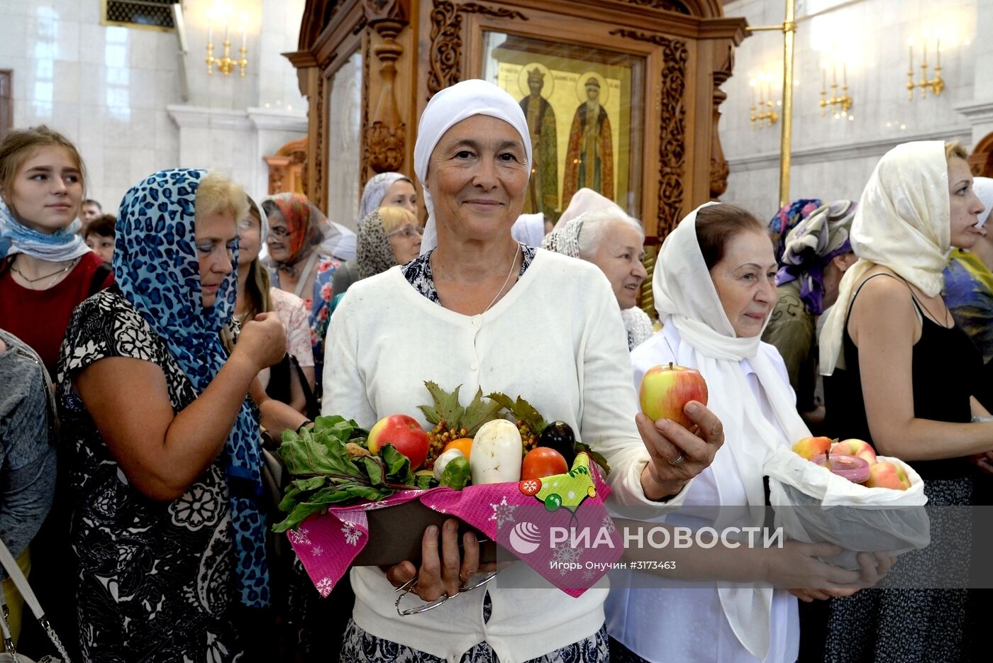 Праздник Преображения Господня в городах России