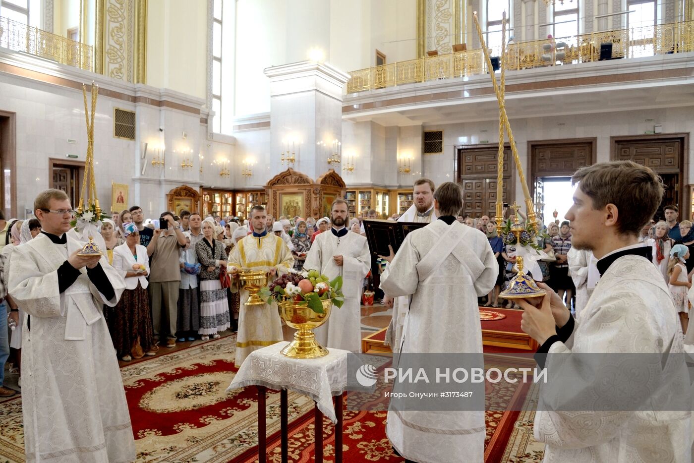 Праздник Преображения Господня в городах России