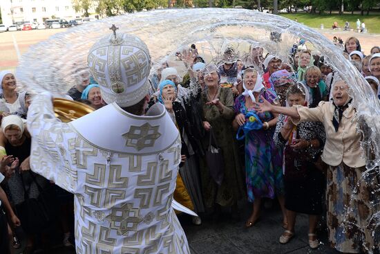 Праздник Преображения Господня в городах России