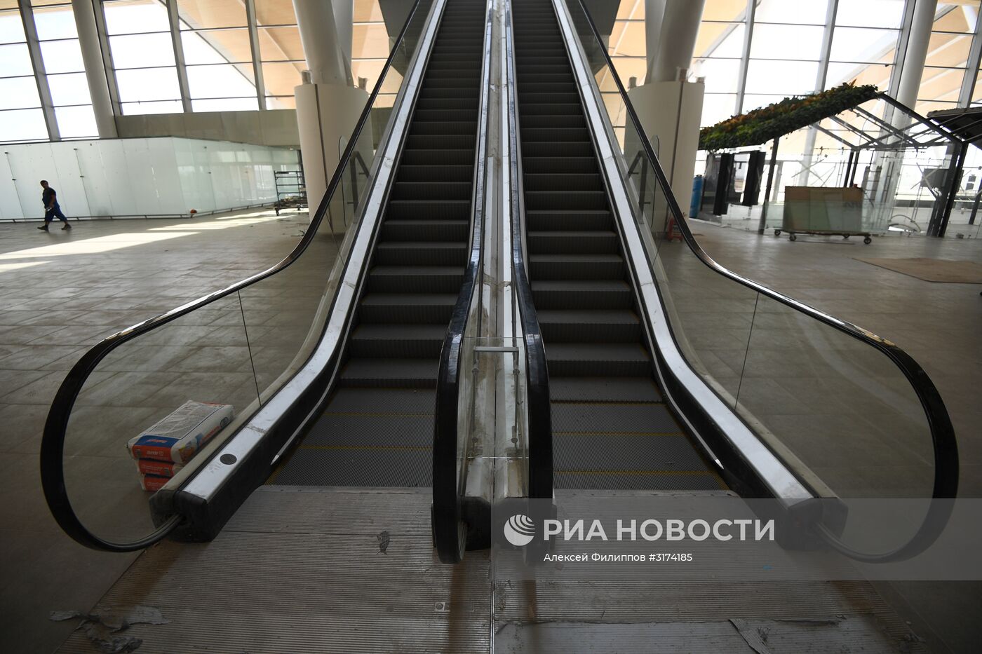 Строительство международного аэропорта "Платов" в Ростовской области