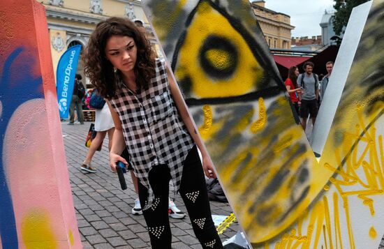 Фестиваль городской культуры "Живые улицы" в Санкт-Петербурге