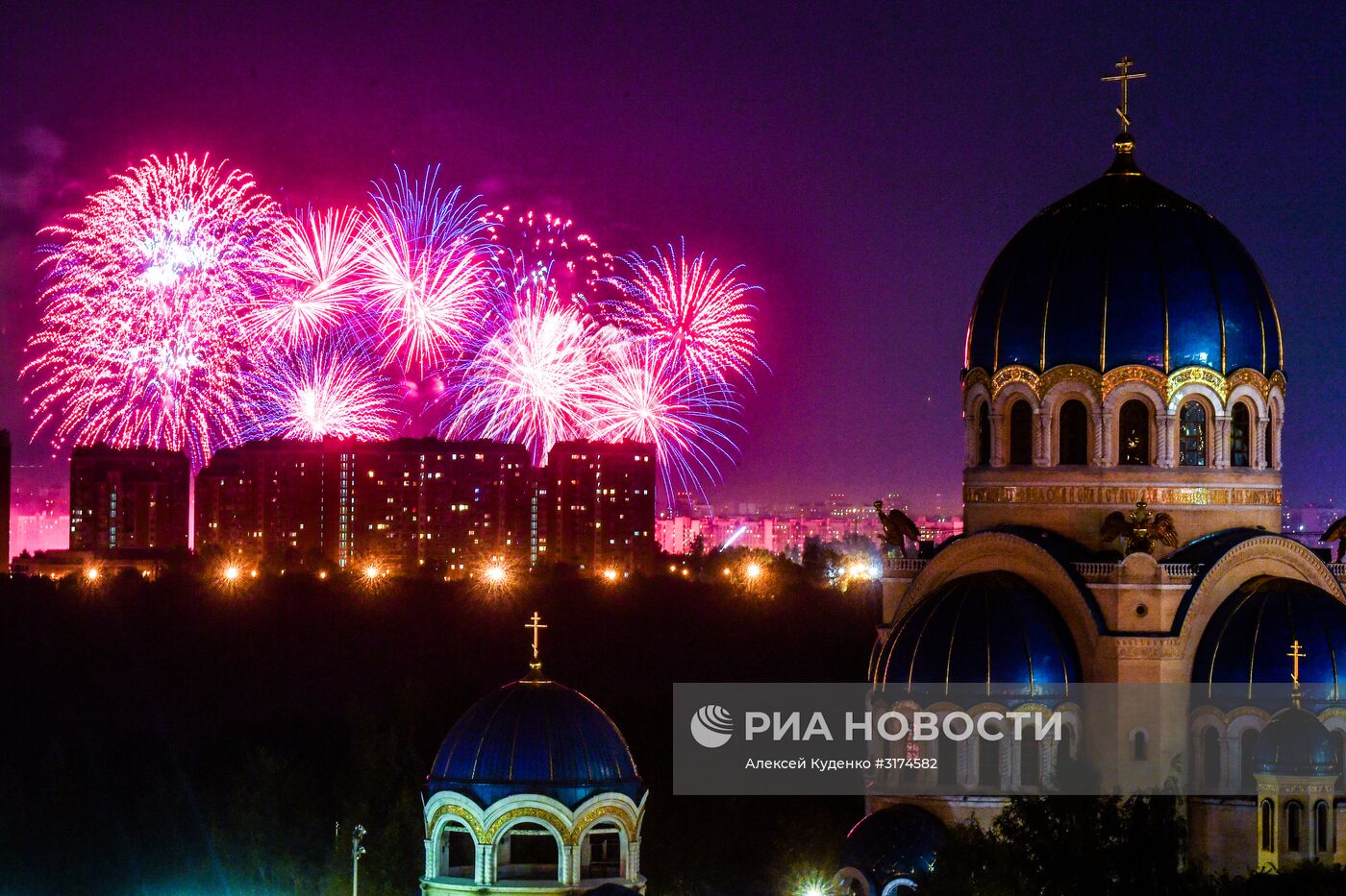 Международный фестиваль фейерверков "Ростех". День второй