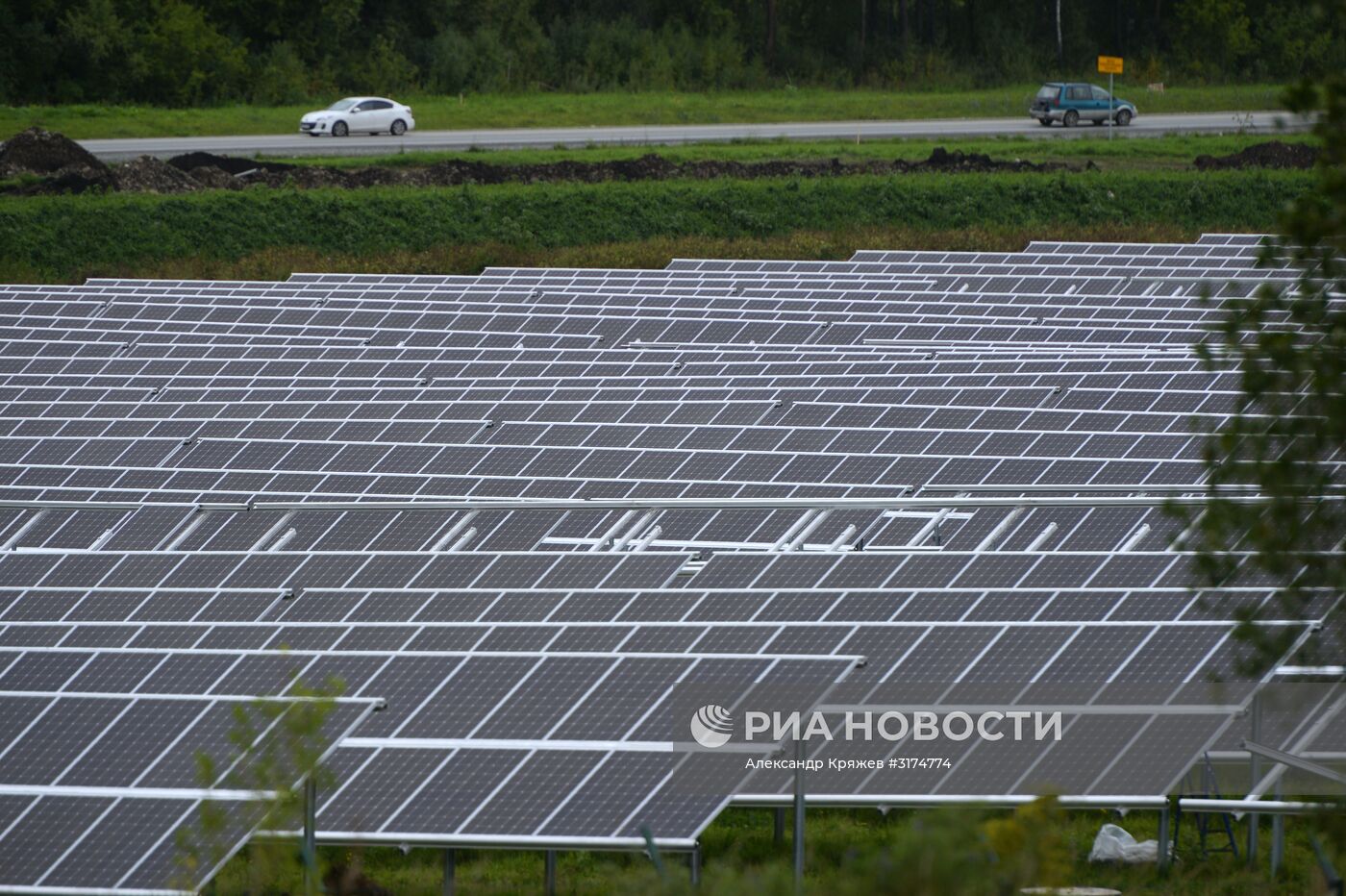 Майминская солнечная электростанция в Республике Алтай