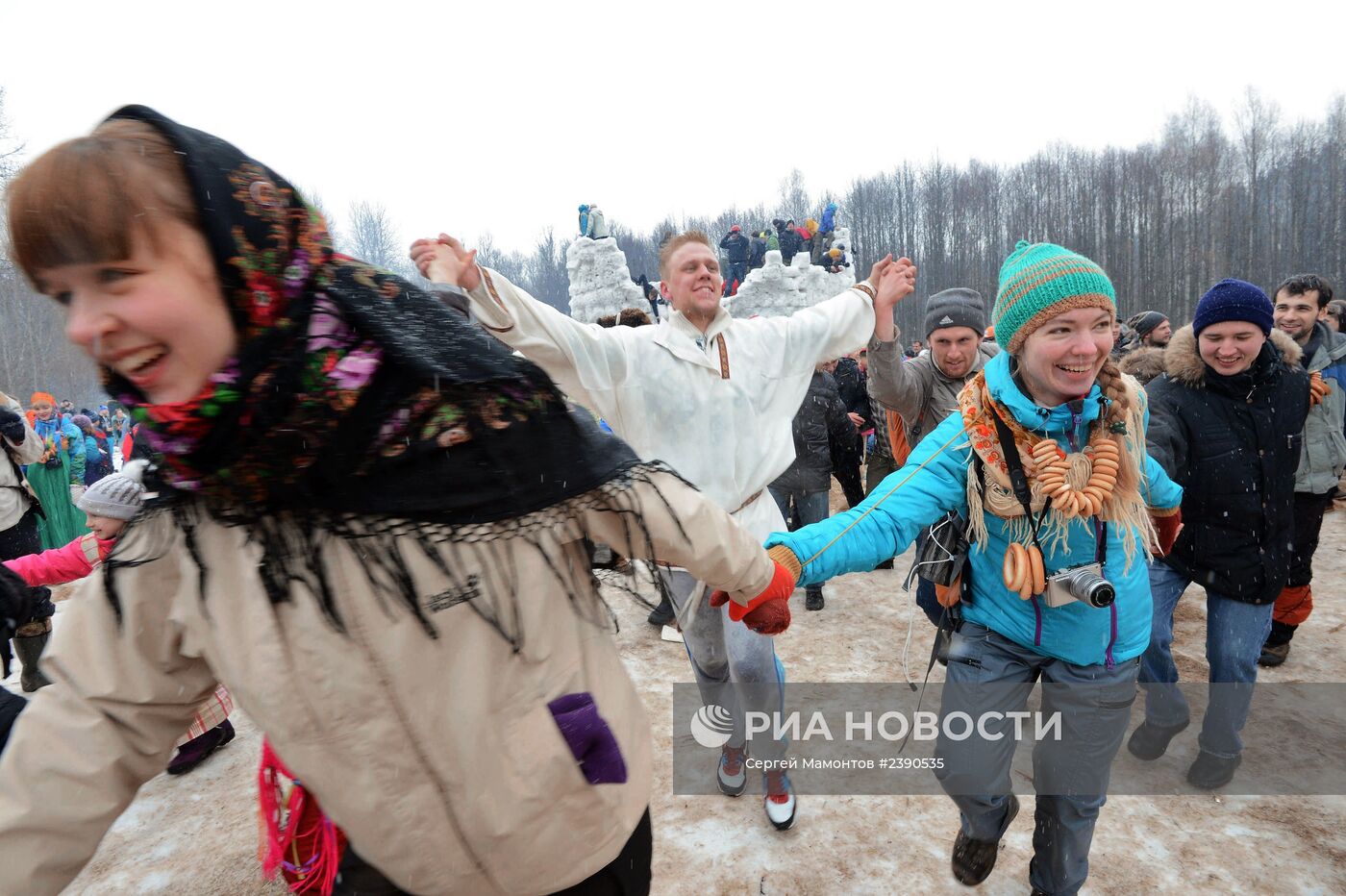 Масленичные гуляния в Москве и Московской области