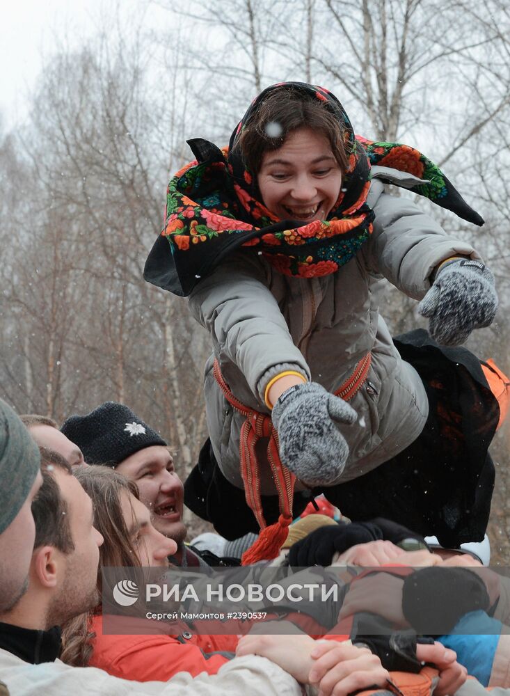 Масленичные гуляния в Москве и Московской области