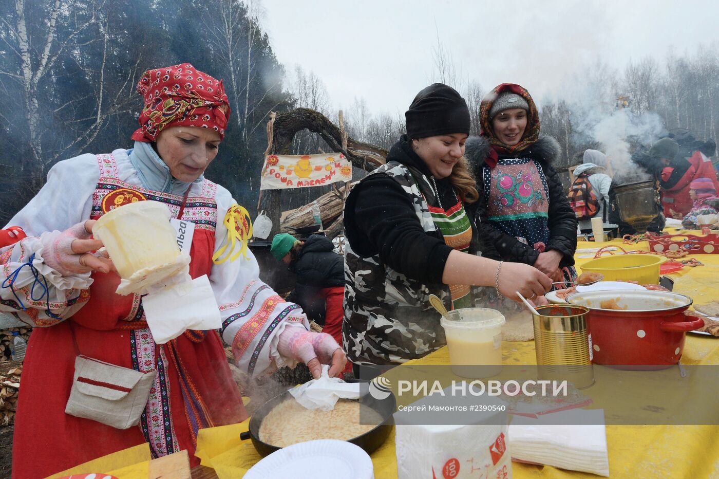 Масленичные гуляния в Москве и Московской области