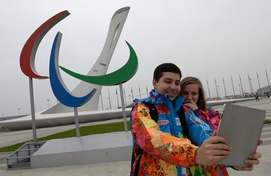 Символ Паралимпийских игр "Агитос" в Сочи