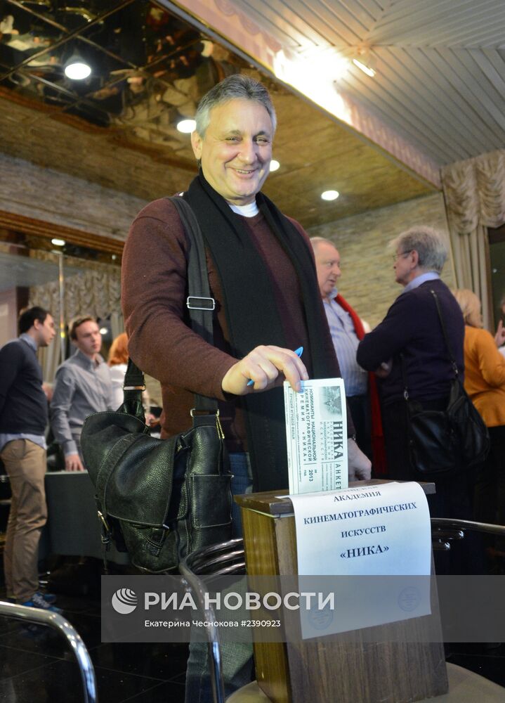 Объявление номинантов Национальной премии "НИКА" за 2013 год