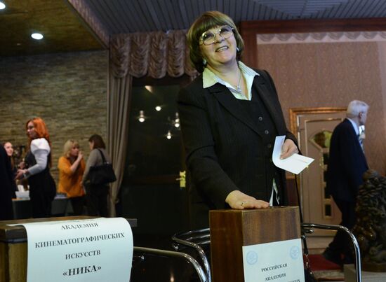 Объявление номинантов Национальной премии "НИКА" за 2013 год