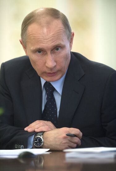 В.Путин провел заседание Высшего Евразийского экономического совета