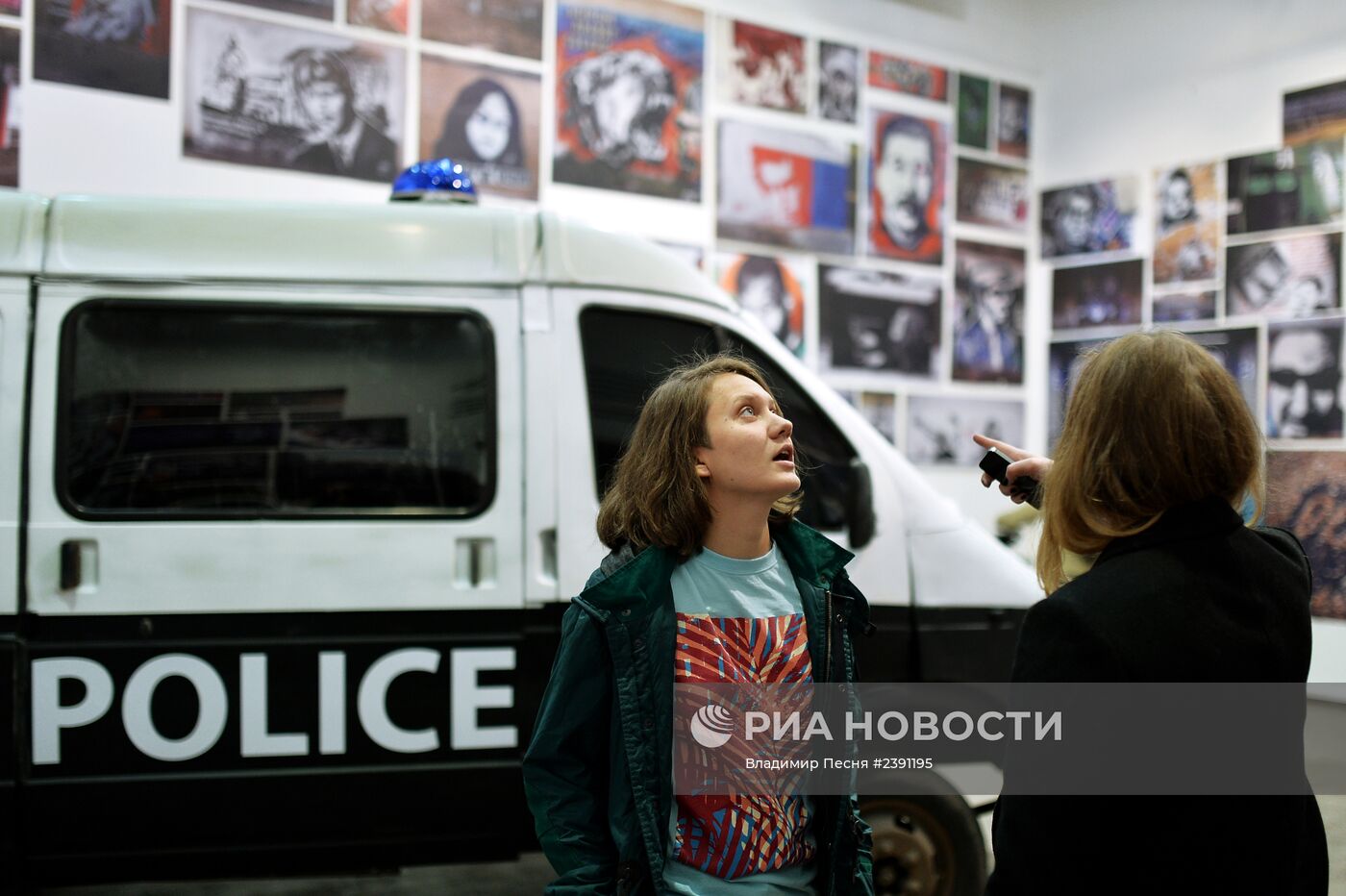 Открытие выставки Павла Пухова "Наше дело подвиг!"