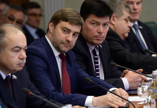 Встреча председателя СФ В.Матвиенко с делегацией Верховного Совета АР Крым