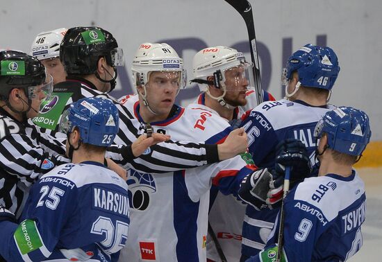 Хоккей. КХЛ. Матч "Динамо" (Москва) - "Локомотив" (Ярославль)