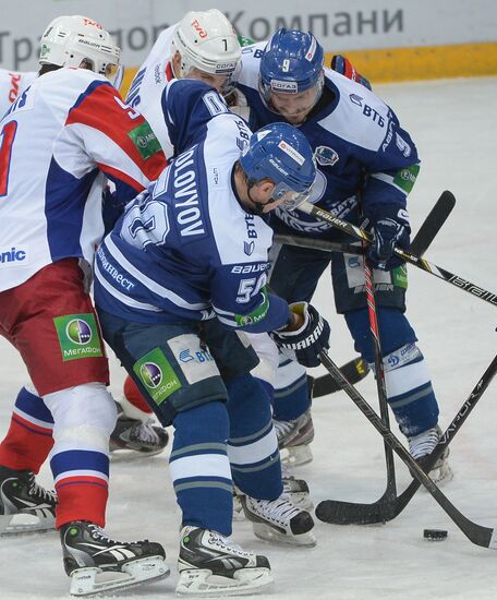 Хоккей. КХЛ. Матч "Динамо" (Москва) - "Локомотив" (Ярославль)