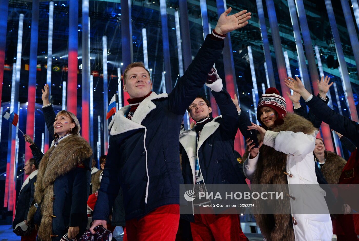Церемония открытия XI зимних Паралимпийских игр