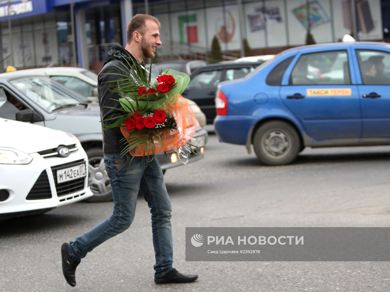 Цветы в праздник 8 марта