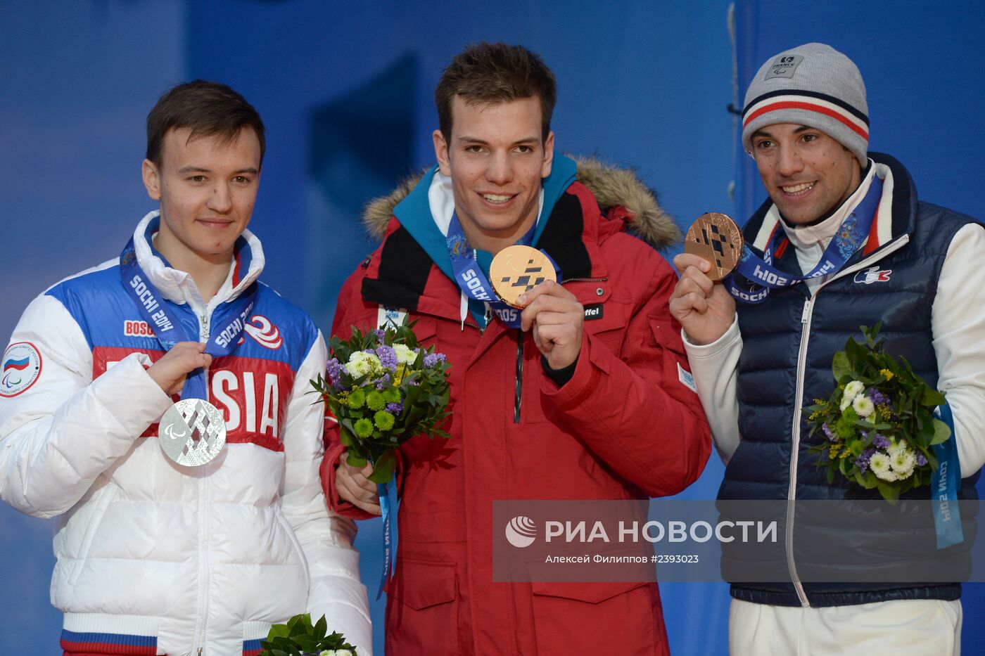 Паралимпиада 2014. Церемония награждения. Первый день