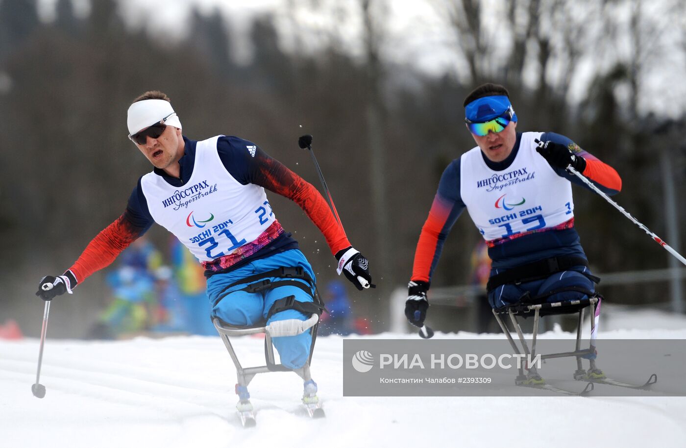 Паралимпиада 2014. Лыжные гонки. Мужчины. 15 км
