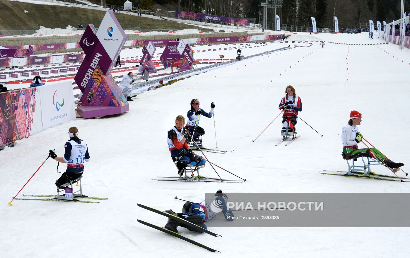 Паралимпиада 2014. Лыжные гонки. Женщины. 12 км