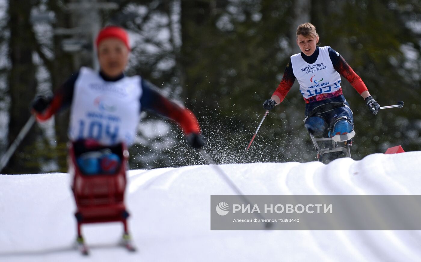 Паралимпиада 2014. Лыжные гонки. Женщины. 12 км