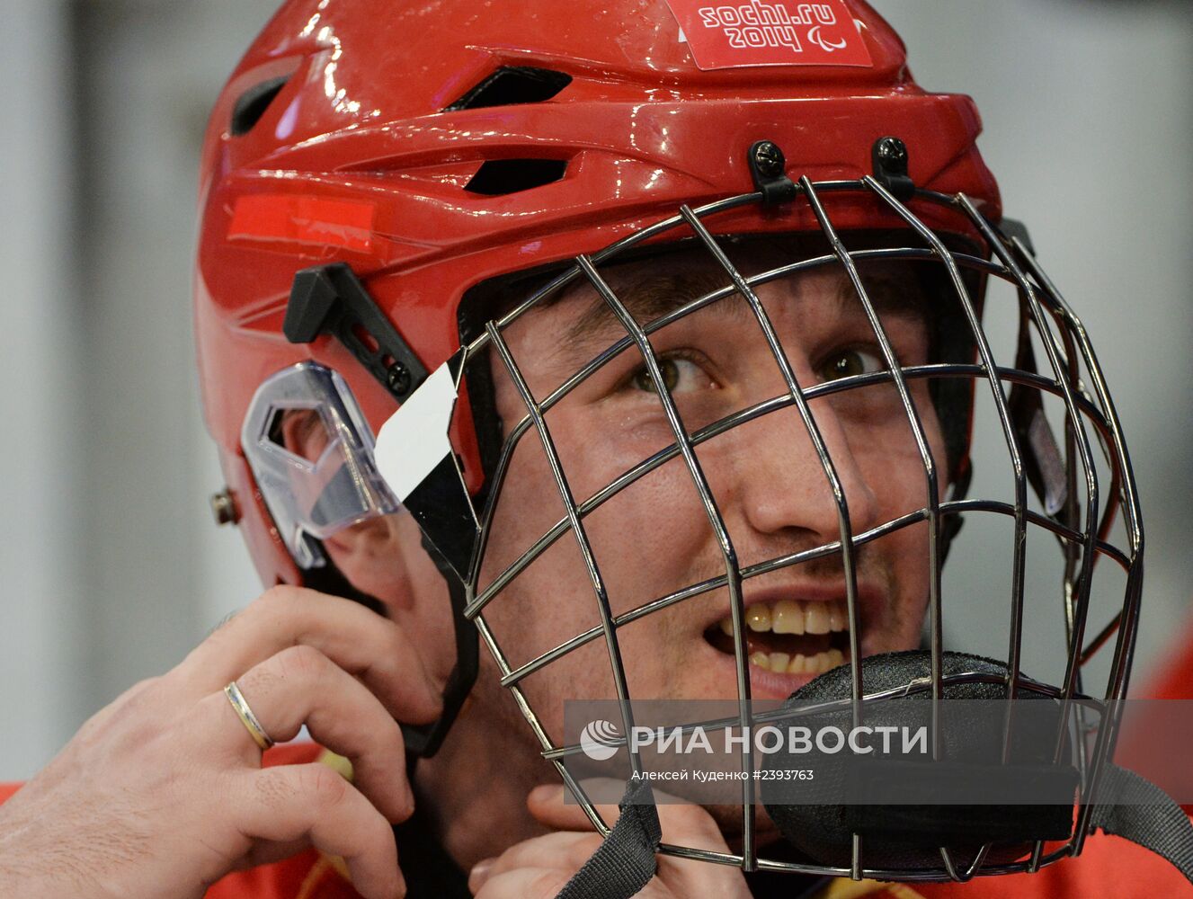 Паралимпиада 2014. Следж-хоккей. Матч Россия - Италия