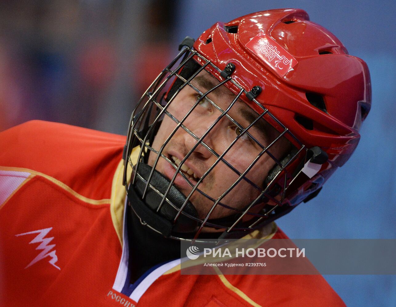 Паралимпиада 2014. Следж-хоккей. Матч Россия - Италия