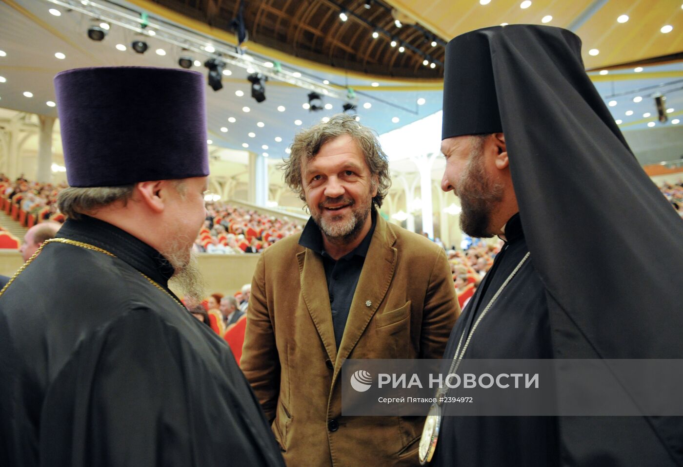 Церемония награждения премии Международного общественного Фонда единства православных народов за 2013 год