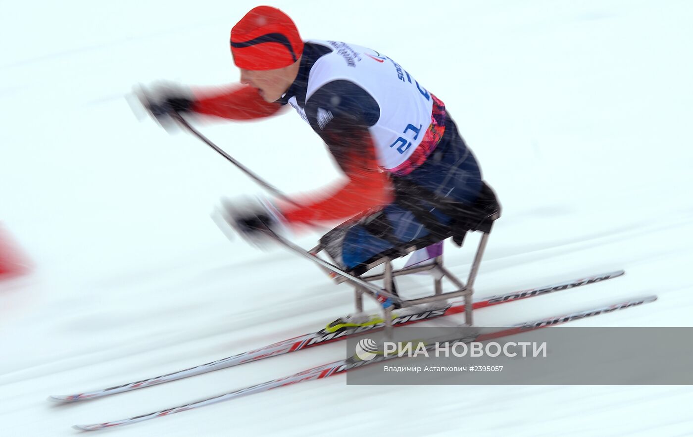 Паралимпиада 2014. Лыжные гонки. Мужчины. Спринт