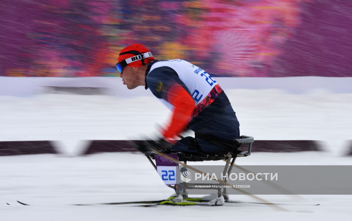 Паралимпиада 2014. Лыжные гонки. Мужчины. Спринт