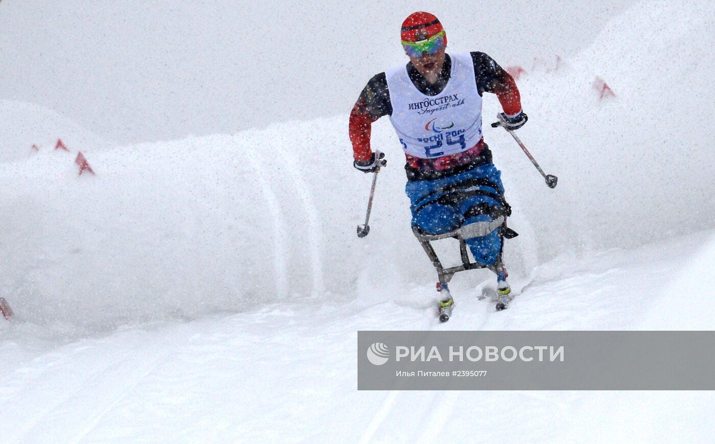 Паралимпиада 2014. Лыжные гонки. Мужчины. Спринт