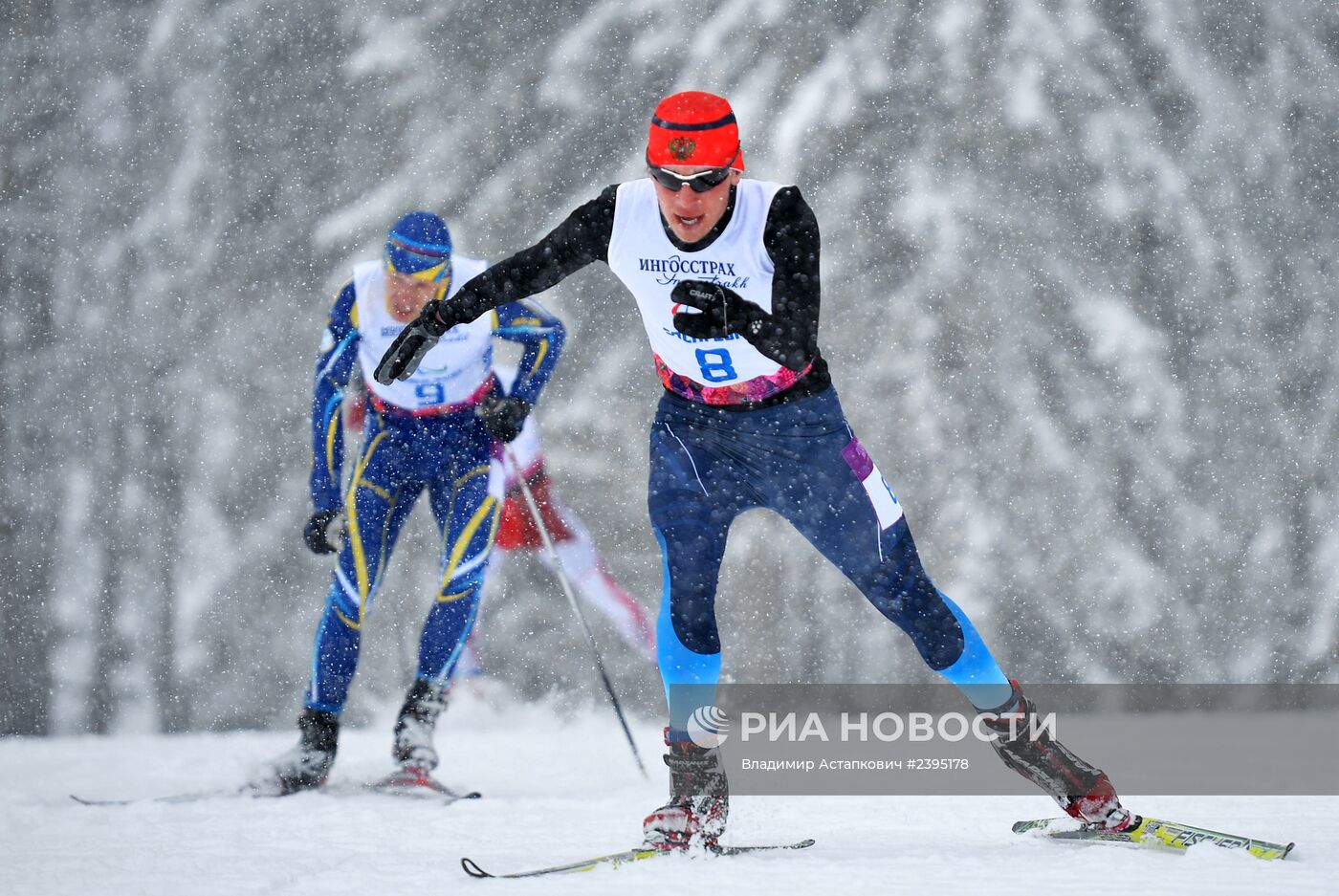 Паралимпиада 2014. Лыжные гонки. Мужчины. Спринт